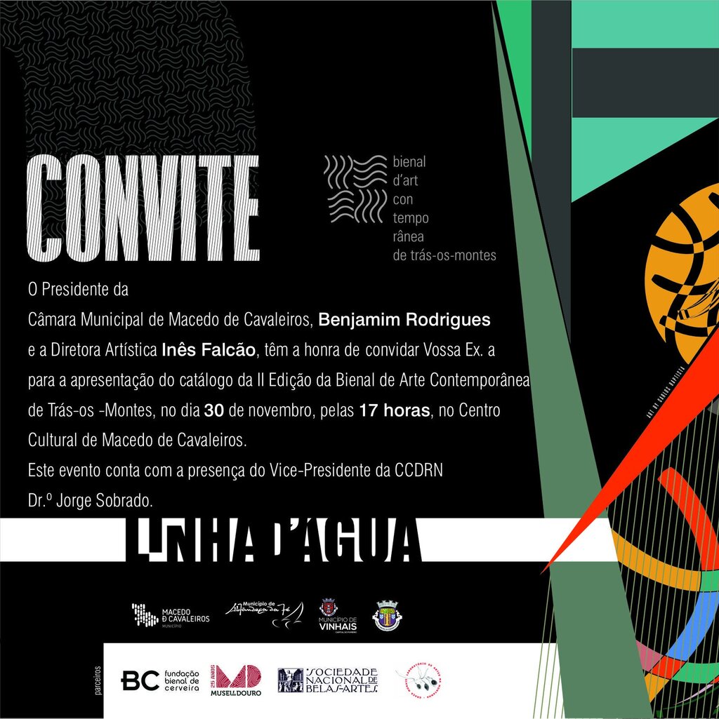 Apresentação do catálogo da II Edição da Bienal de Arte Contemporânea de Trás-os-Monte