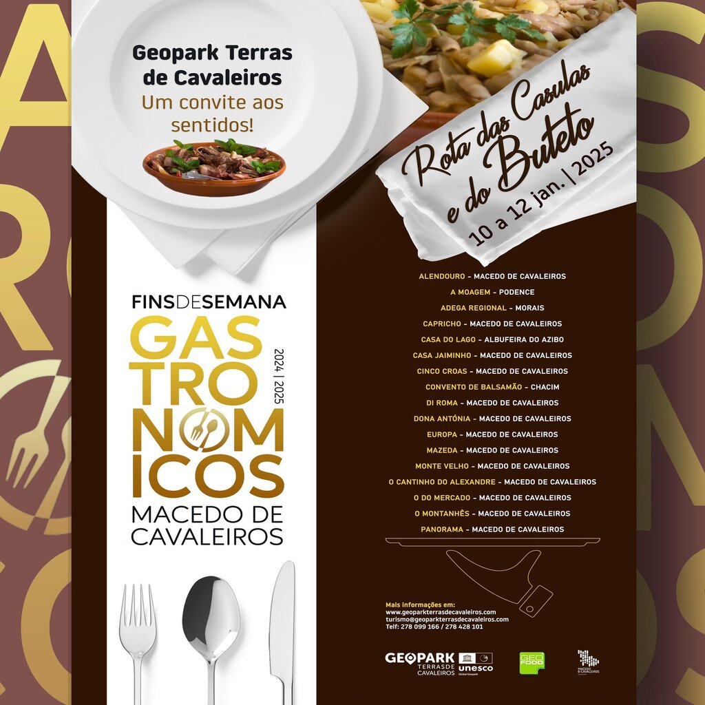 Fim-de-semana gastronómico Rota das Casulas e do Butelo