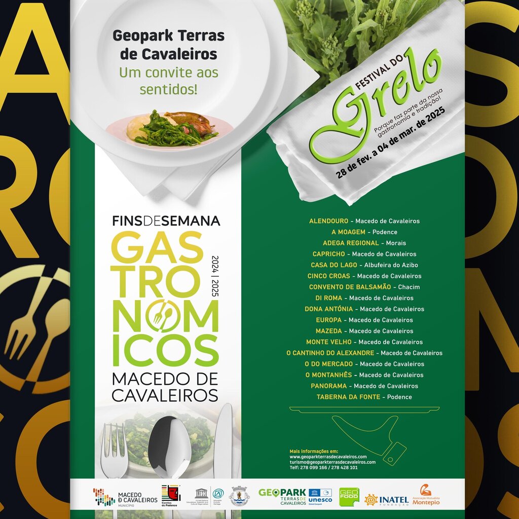 Fim-de-semana gastronómico: Festival do Grelo