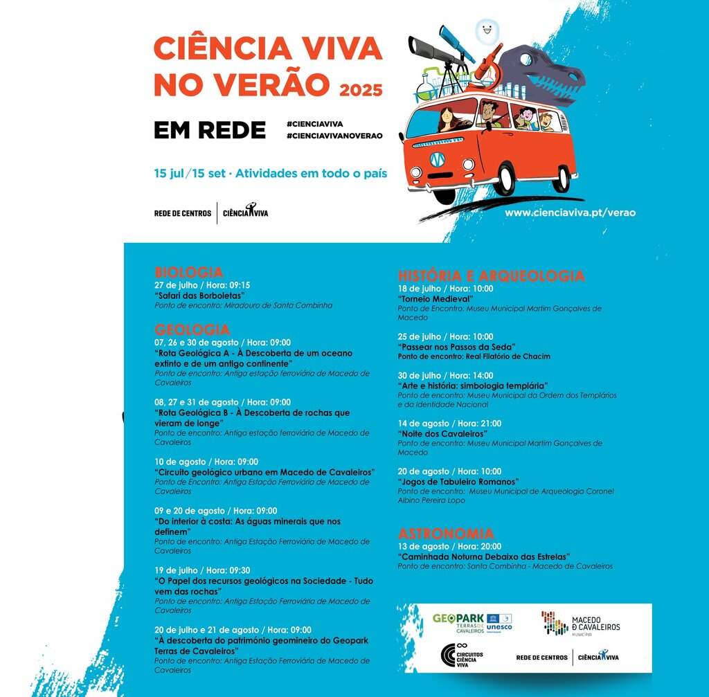 Ciência Viva no Verão em Rede 2025 