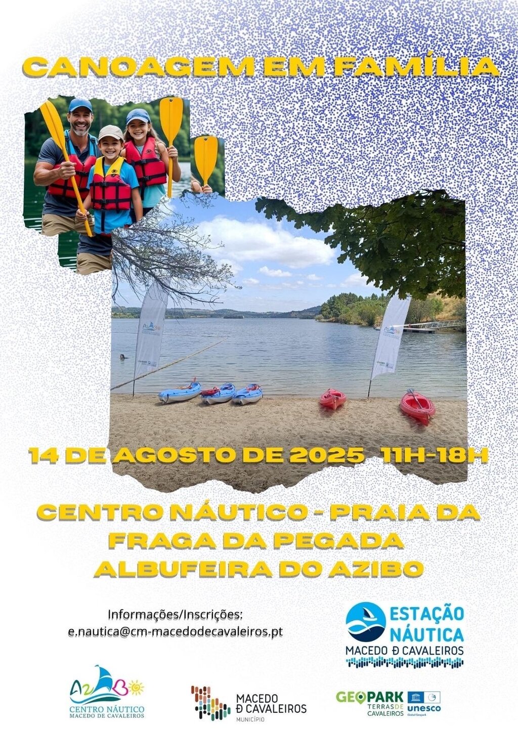 Canoagem em família