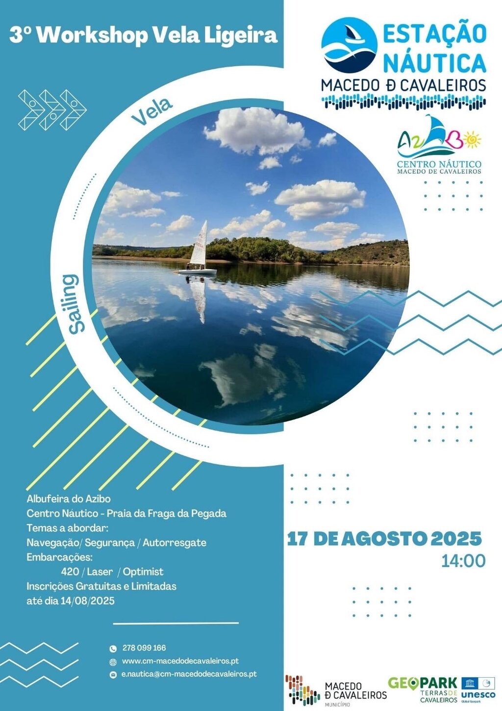  3.º Workshop de Vela Ligeira