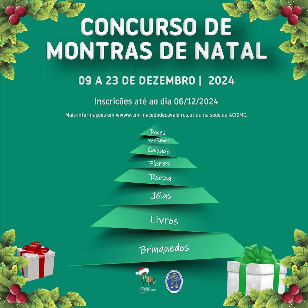 Concurso de Montras de Natal 2024