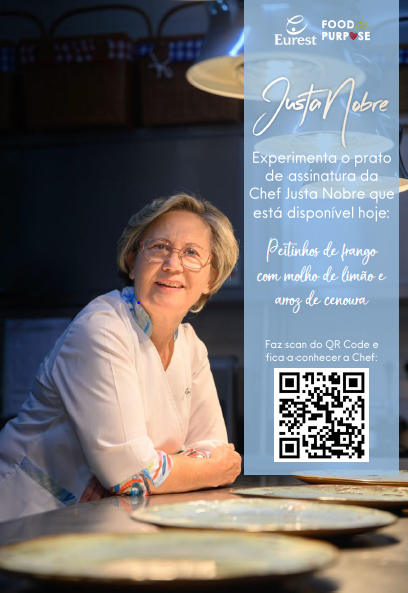 Refeições escolares com  a Chef Justa Nobre