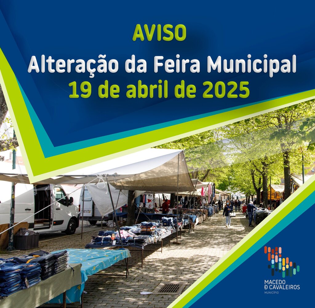 Alteração da data da Feira Municipal